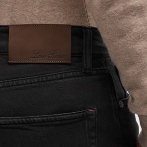 Loro Piana Men's Quarona Linen-Cotton 5-Pocket Pants